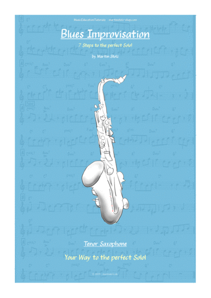 Blues in C - Tenor Sax · Improvisation Guide image number null