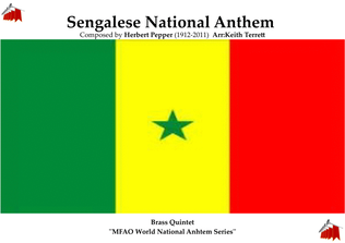 Book cover for Sengalese National Anthem for Brass Quintet