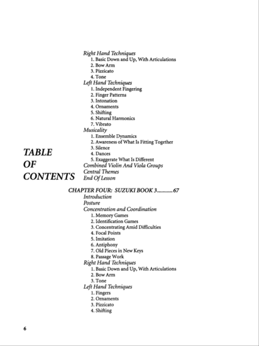 Group Lessons for Suzuki Violin and Viola Viola scores gallery preview page 4