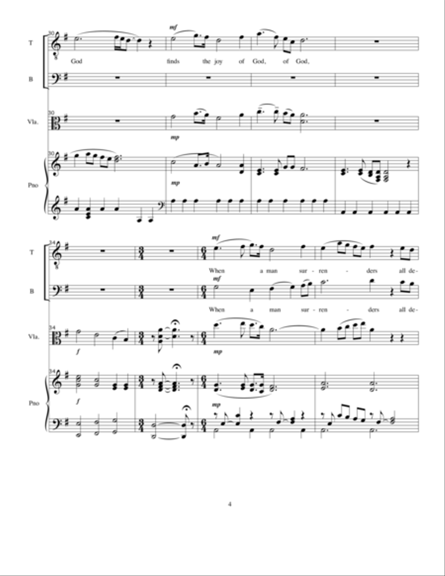 Peace TTBB scores gallery preview page 4