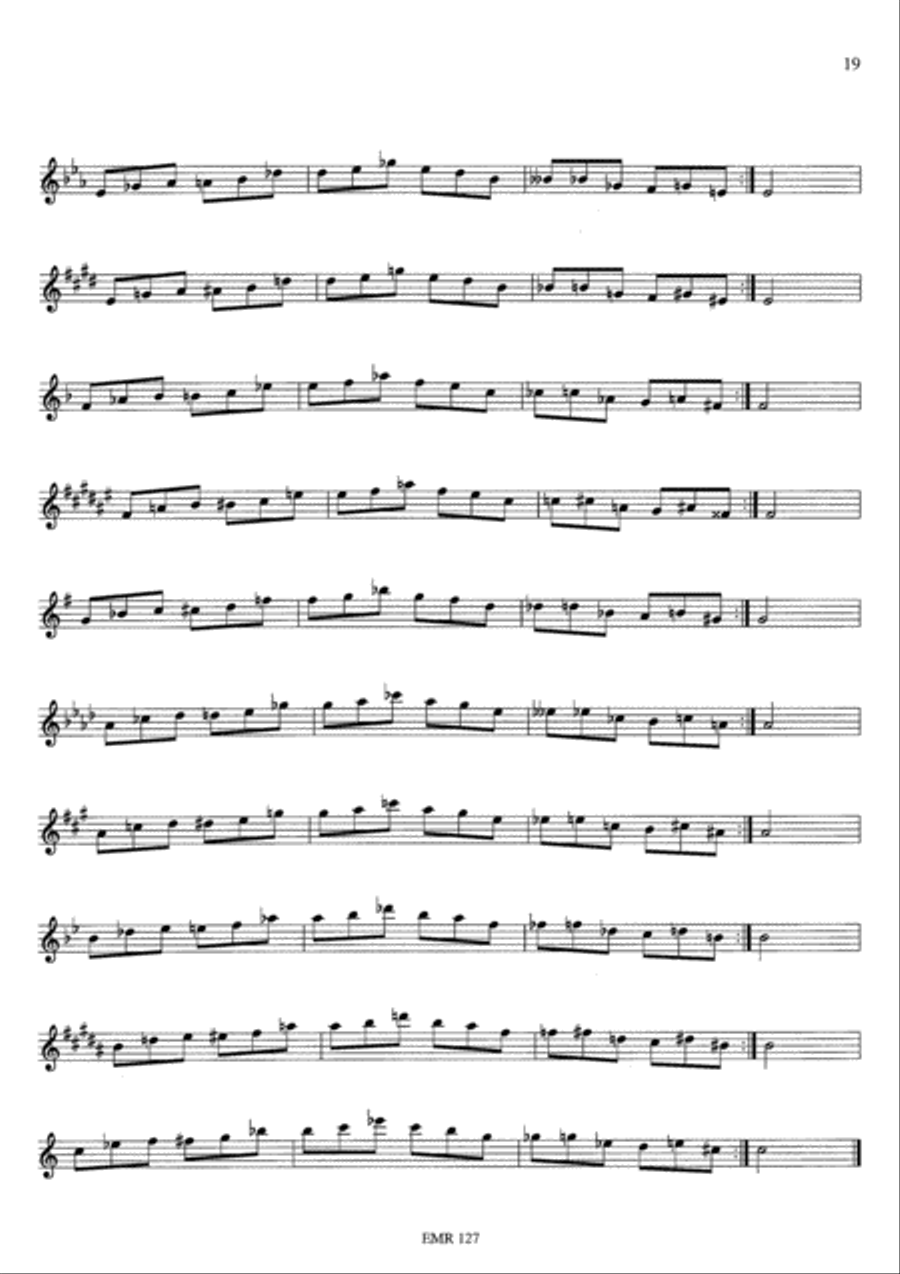 Virtuositatsubungen / Exercices de virtuosite / Virtuosity Drills