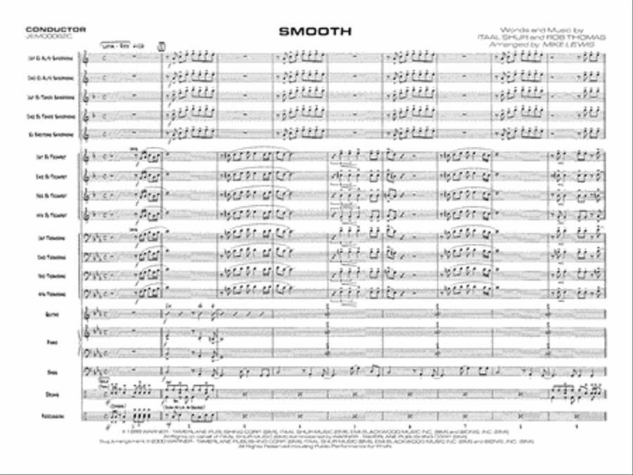 Smooth Smooth Jazz Ensemble scores gallery preview page 3