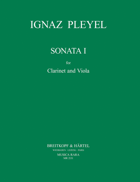 Sonata Nr. 1 BEN 5491
