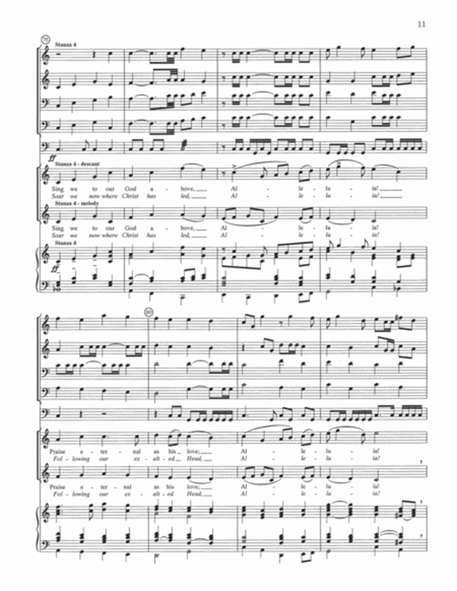 Concertato on "Easter Hymn" image number null