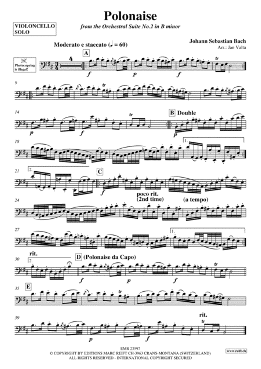 Polonaise Piano Accompaniment scores gallery preview page 2