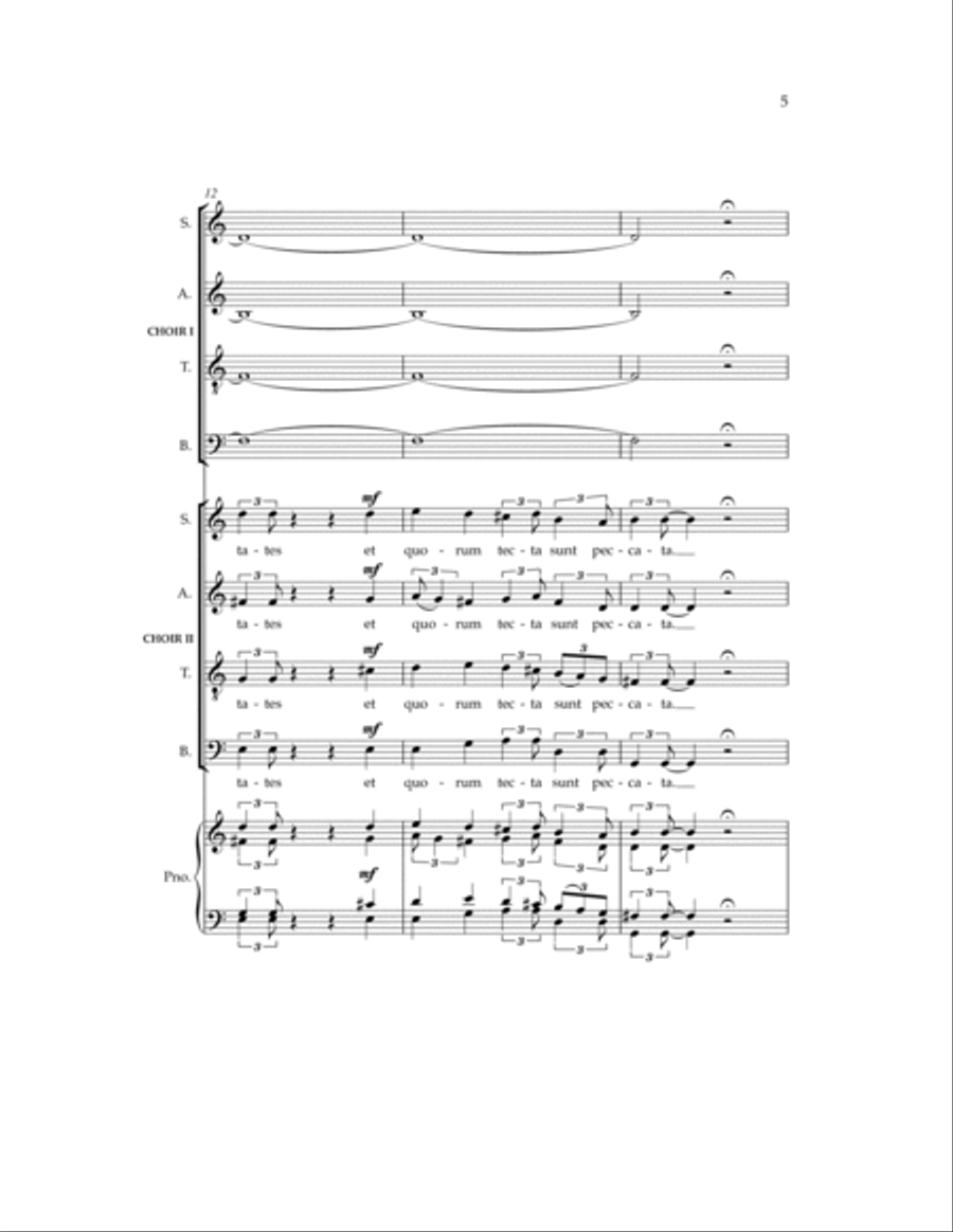 Beati Quorum Remissae Beati Quorum Remissae 4-Part scores gallery preview page 4