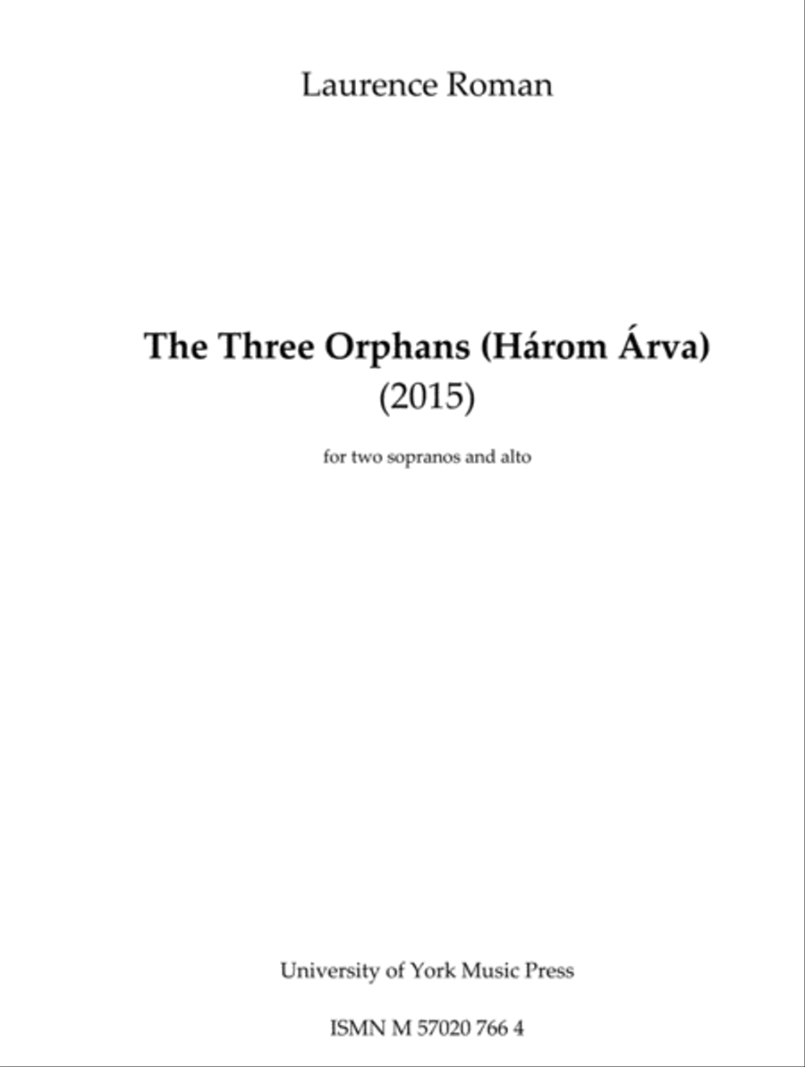 Harom Arva Harom Arva SSA scores gallery preview page 1