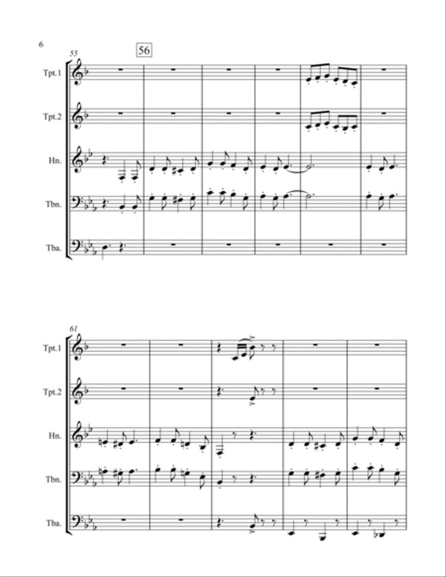 Seventy Six Trombones Trombone scores gallery preview page 6