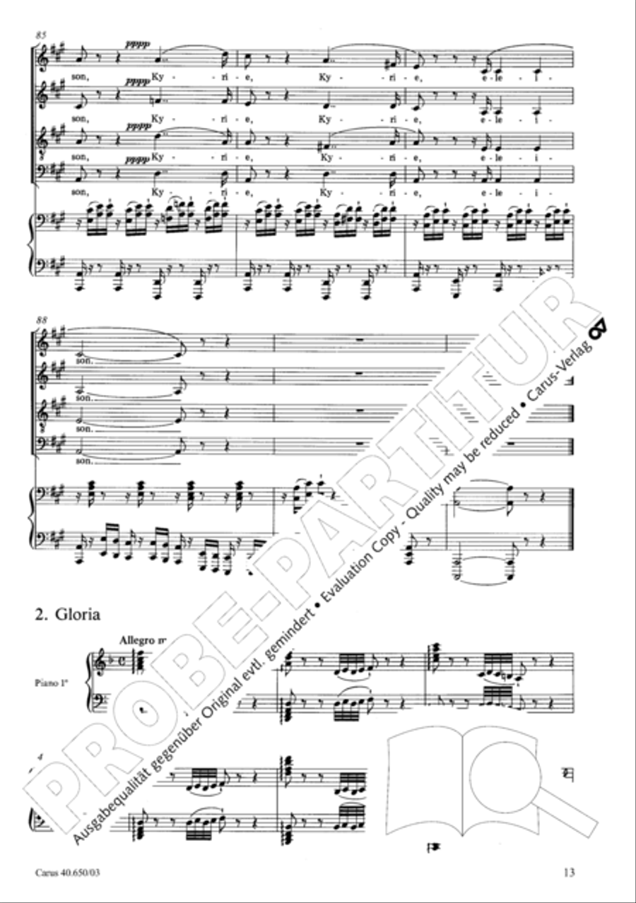 Petite Messe solennelle Petite Messe solennelle 4-Part scores gallery preview page 16