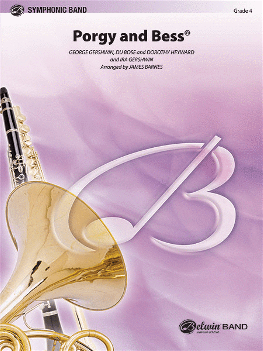 Porgy and Bess (Medley) Concert Band scores gallery preview page 1