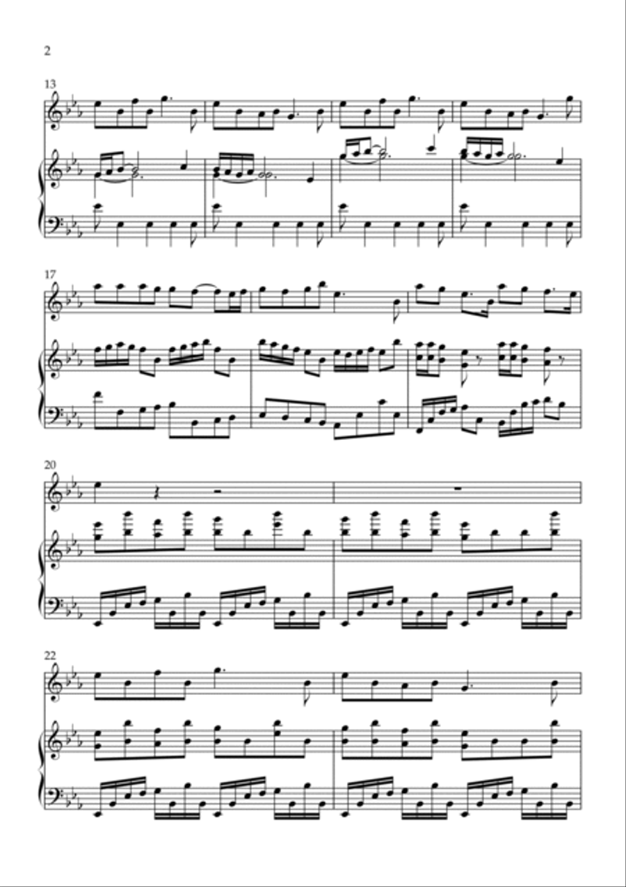 When Christmas Comes To Town Flute Solo scores gallery preview page 2