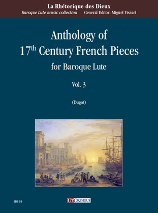 Book cover for Anthology of 17th Century French Pieces for Baroque Lute - Vol. 3