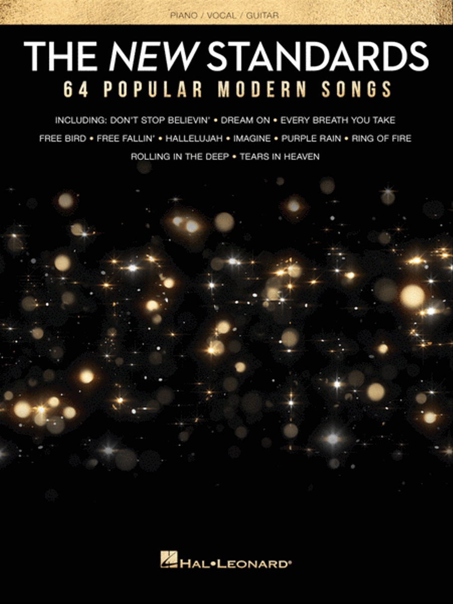 The New Standards The New Standards Piano, Vocal, Guitar scores gallery preview page 1
