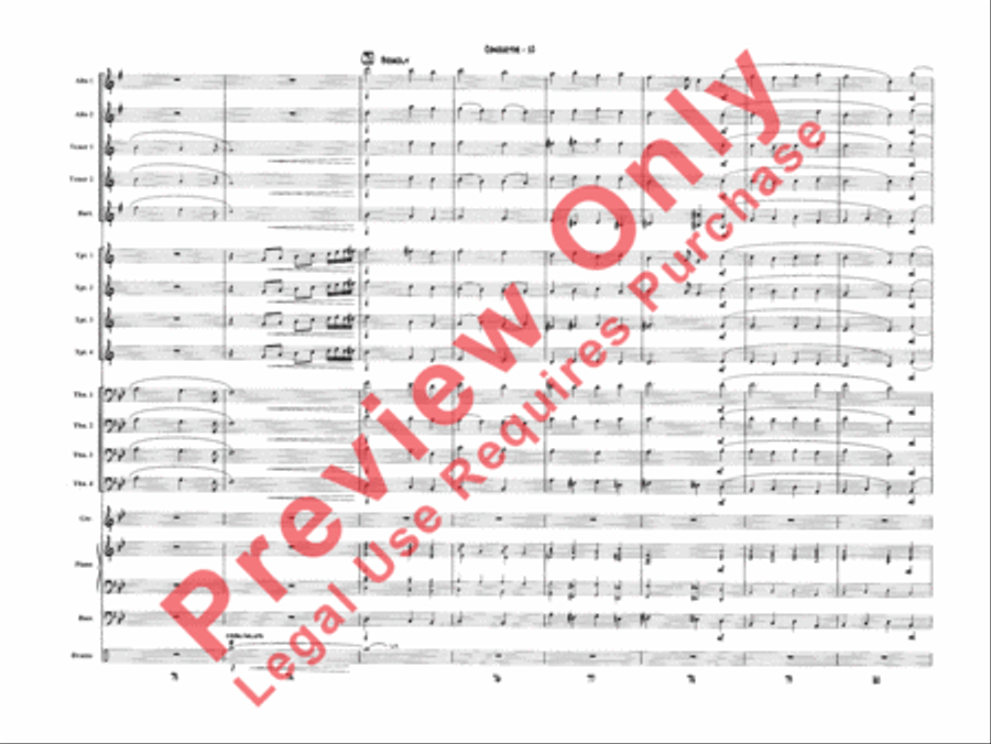 A Big Band Christmas A Big Band Christmas Jazz Ensemble scores gallery preview page 13