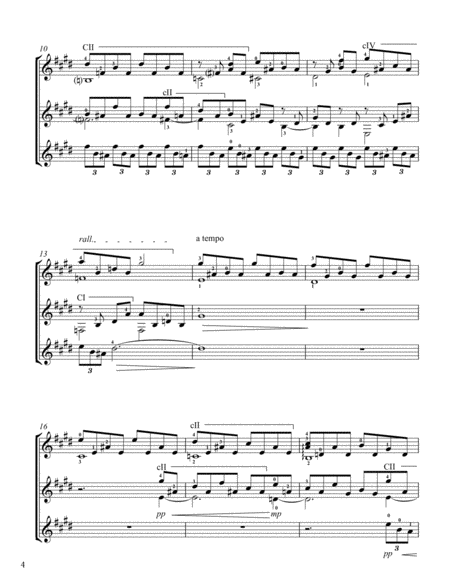 Classical Guitar Trio (Score & Parts): Trio Violeta