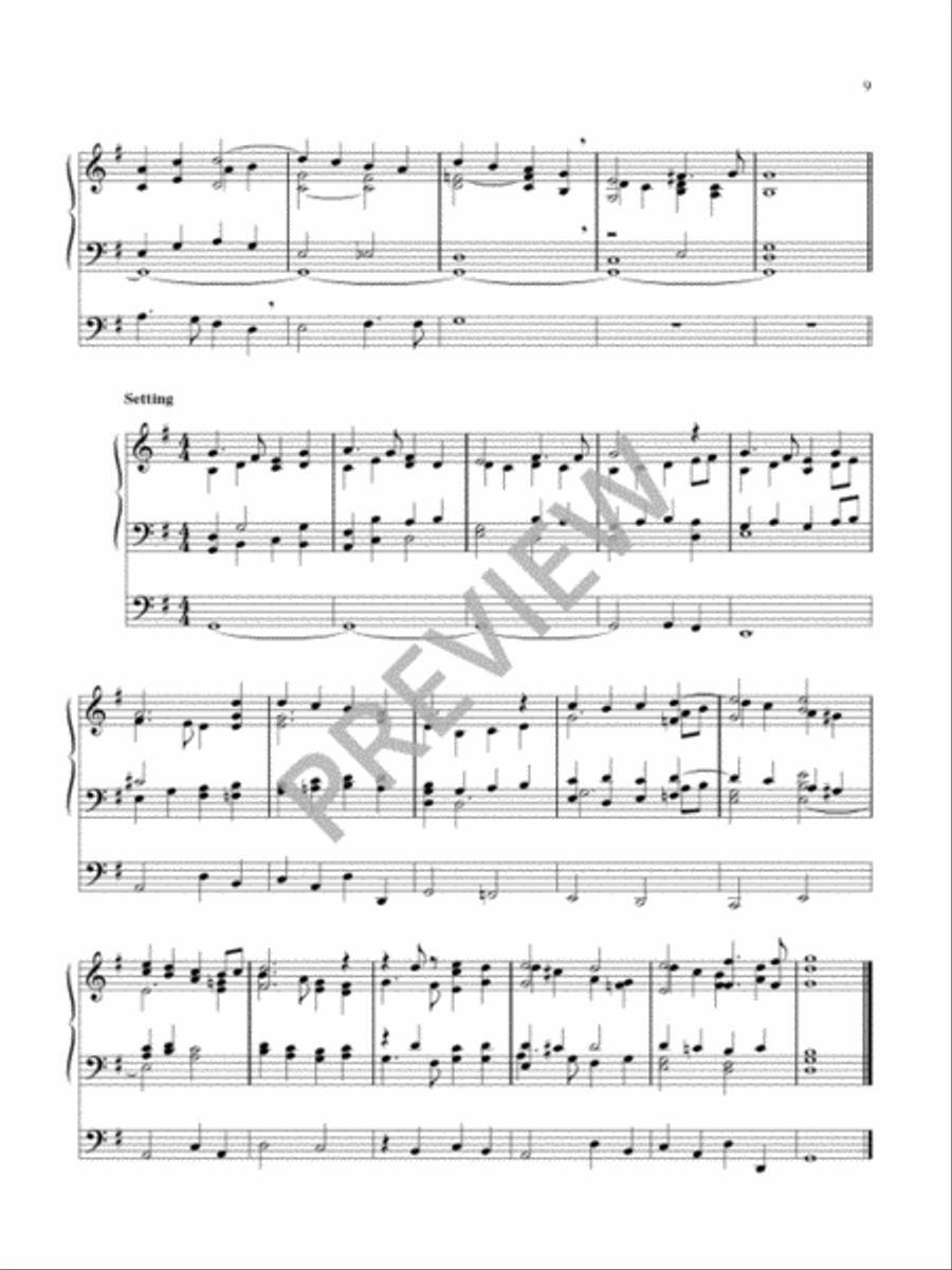 Hymn Harmonizations for Organ - Volume 2 Organ scores gallery preview page 11