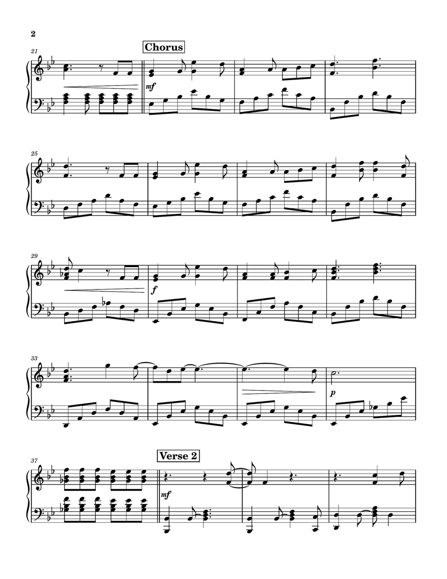 Until I Found You Piano Solo scores gallery preview page 2