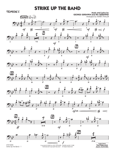 Strike Up the Band (arr. Mark Taylor) - Trombone 2