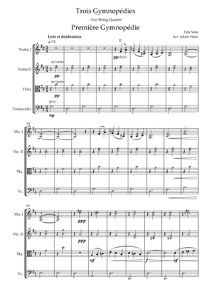 Trois Gymnopédies - String Quartet