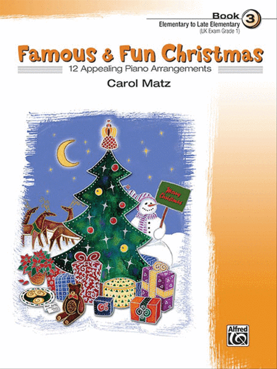 Famous & Fun Christmas, Book 3 Piano Method scores gallery preview page 1
