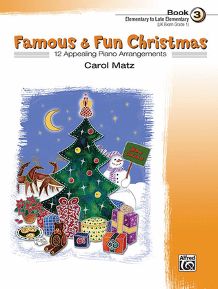 Book cover for Famous & Fun Christmas, Book 3