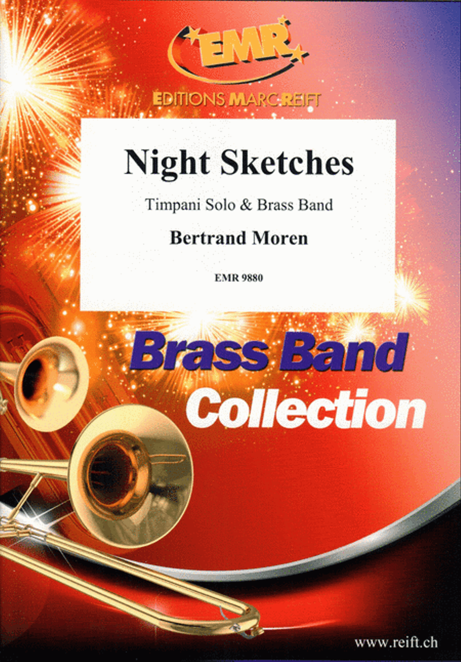 Night Sketches Brass Band scores gallery preview page 1