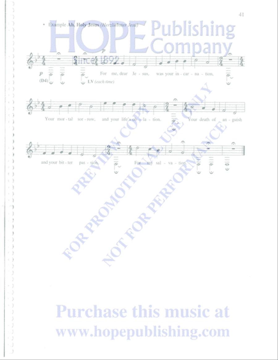 Practical Guide to Arranging Music for Organ, Choir, Handbells & Other Instrumen Choir scores gallery preview page 42