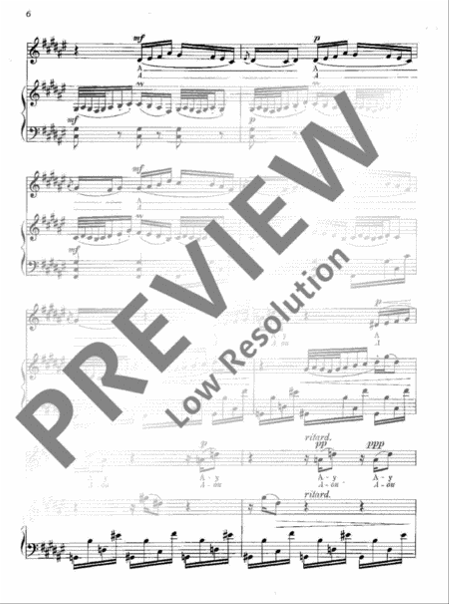 Pastorale Soprano Voice scores gallery preview page 7
