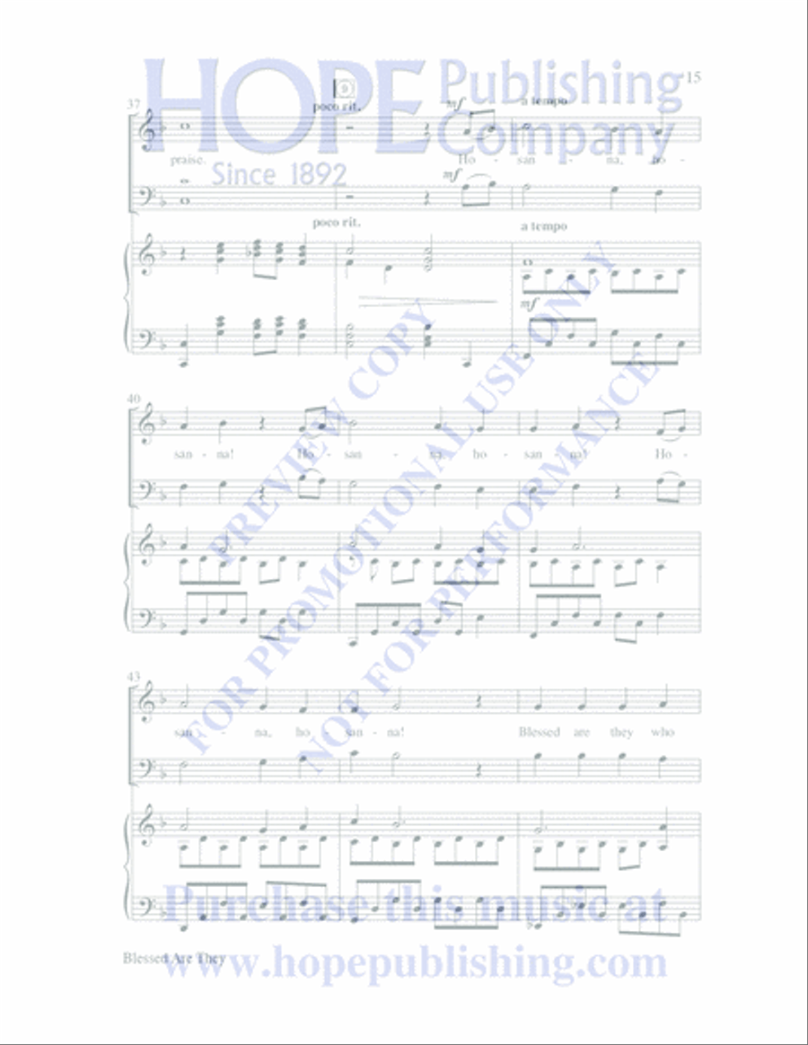 The Seven Last Days 4-Part scores gallery preview page 18