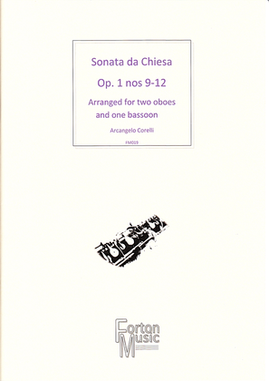 Book cover for Sonata da Chiesa, Nos 9-12