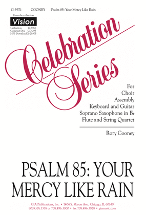 Psalm 85: Your Mercy Like Rain - Instrument edition