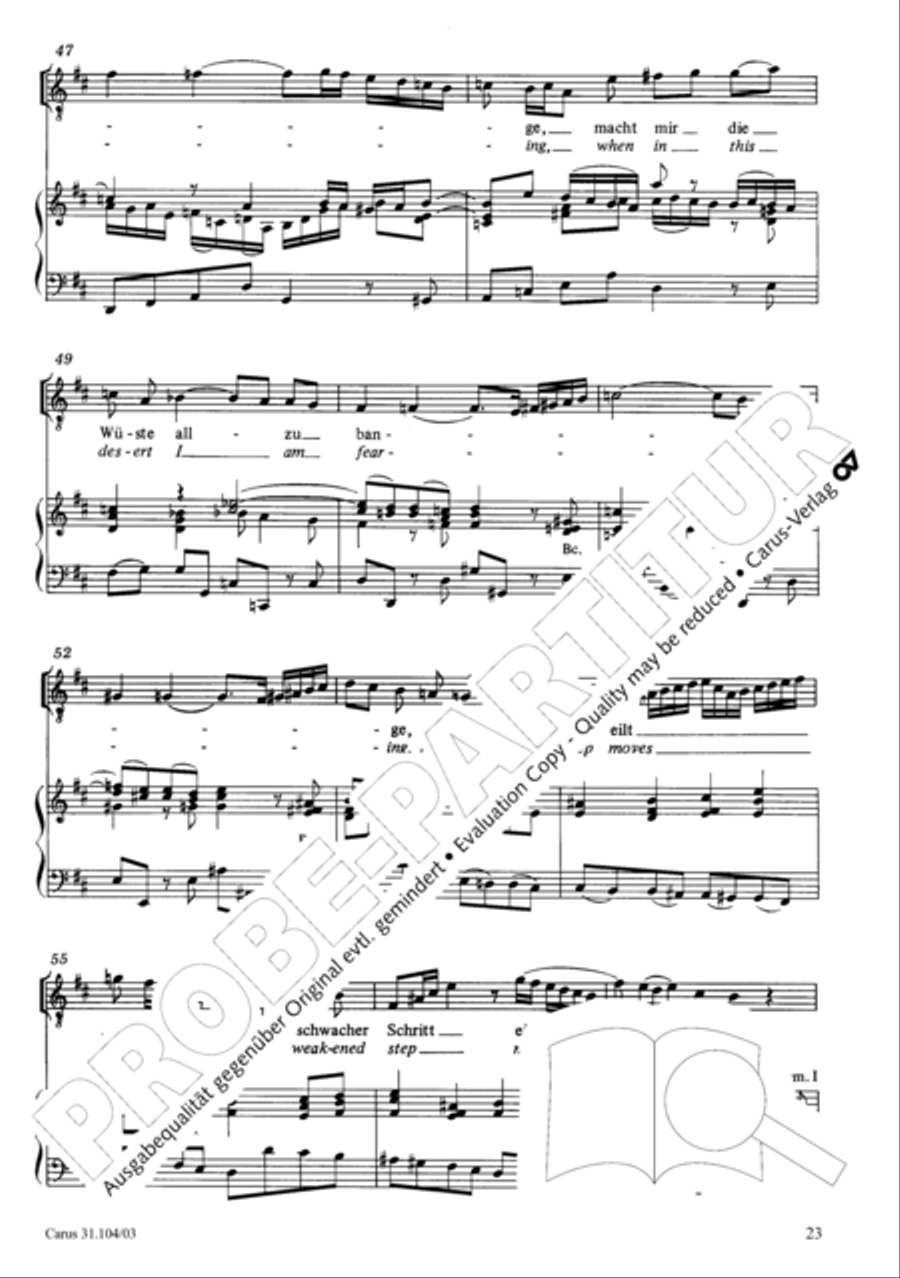 O shield of Israel, hear us (Du Hirte Israel, hore) TB scores gallery preview page 24