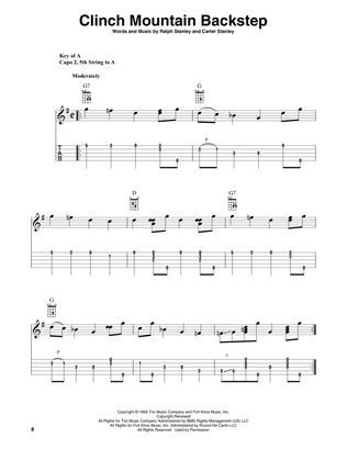 Clinch Mountain Backstep (arr. Fred Sokolow)