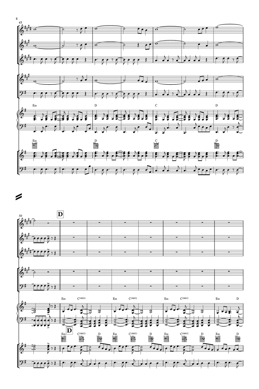 Welcome To The Rock Concert Band scores gallery preview page 4