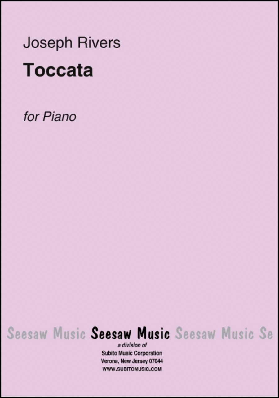 Toccata Toccata Harpsichord scores gallery preview page 1