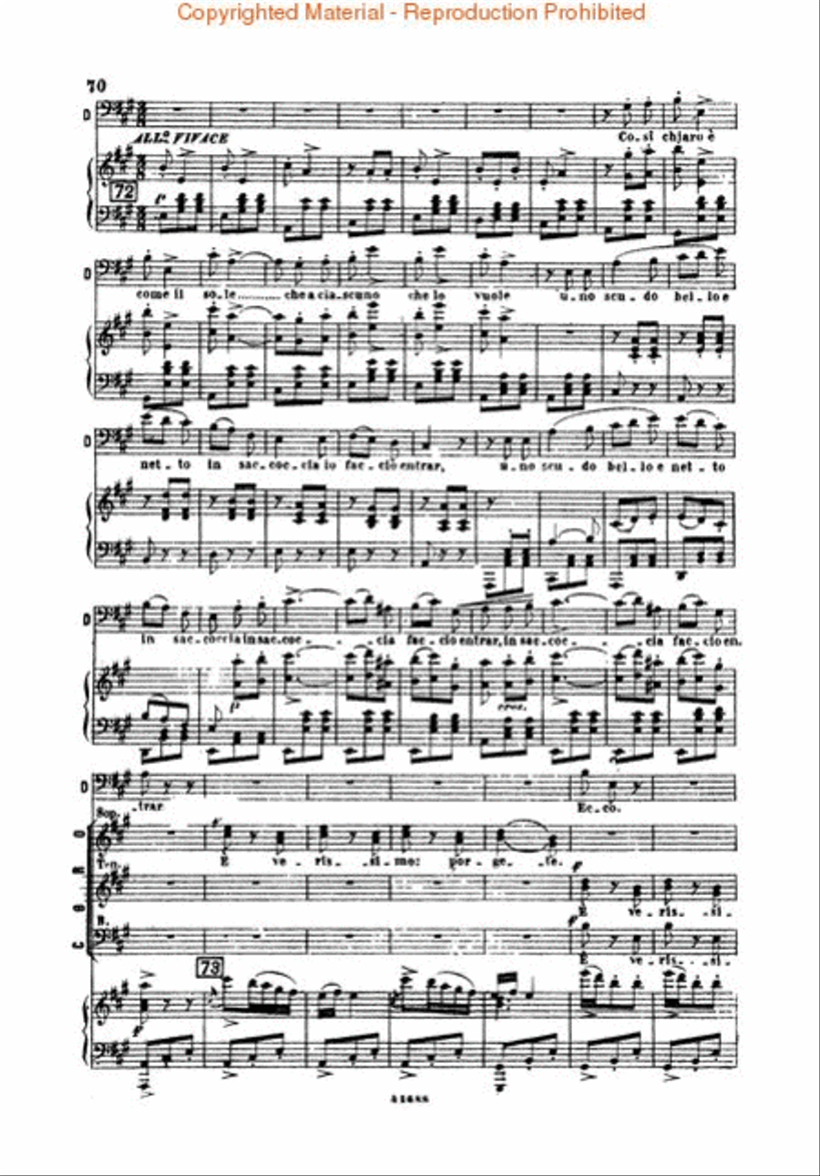 L'elisir d'amore Voice scores gallery preview page 3