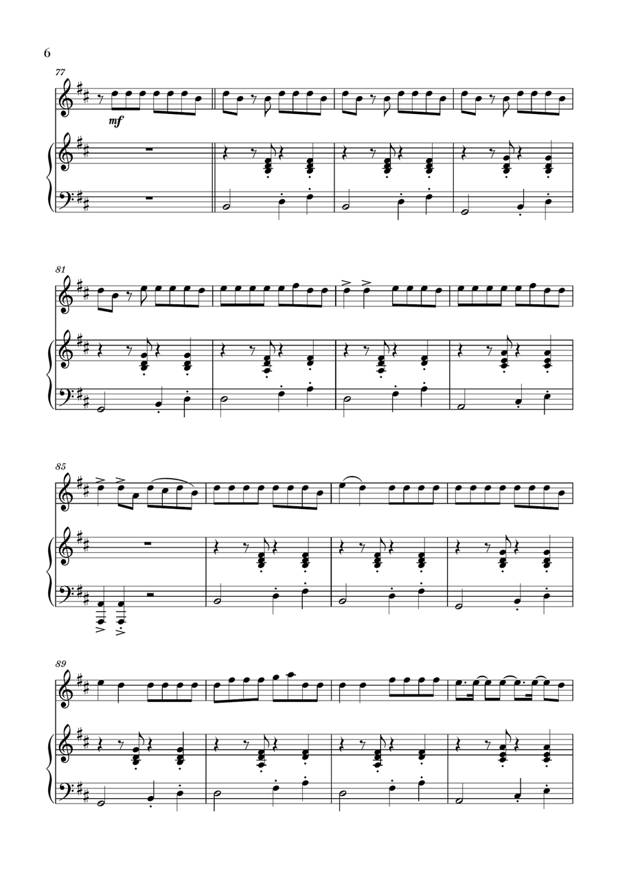 Despacito Small Ensemble scores gallery preview page 6