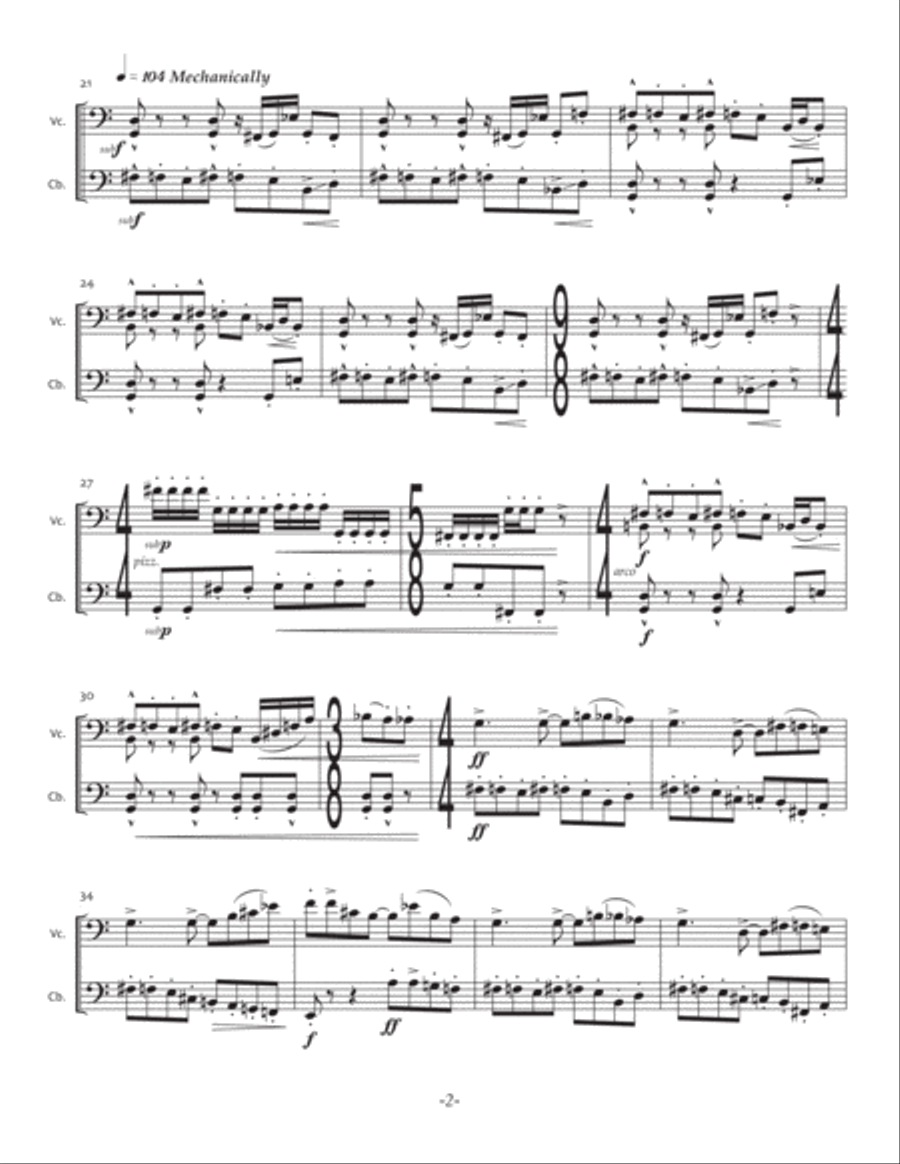 Player Piano String Duet scores gallery preview page 2