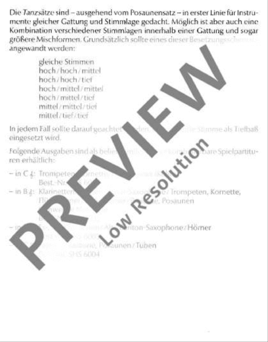 Dance Movements from Europe Performance Score scores gallery preview page 4