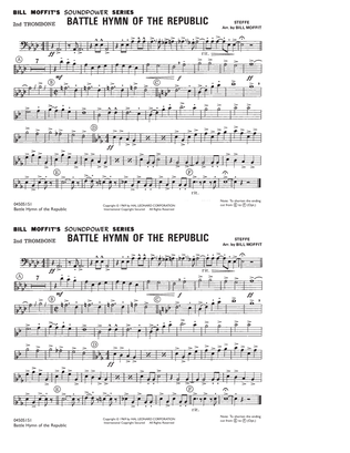 Book cover for Battle Hymn Of The Republic - 2nd Trombone
