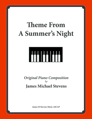 Book cover for Theme From A Summer's Night