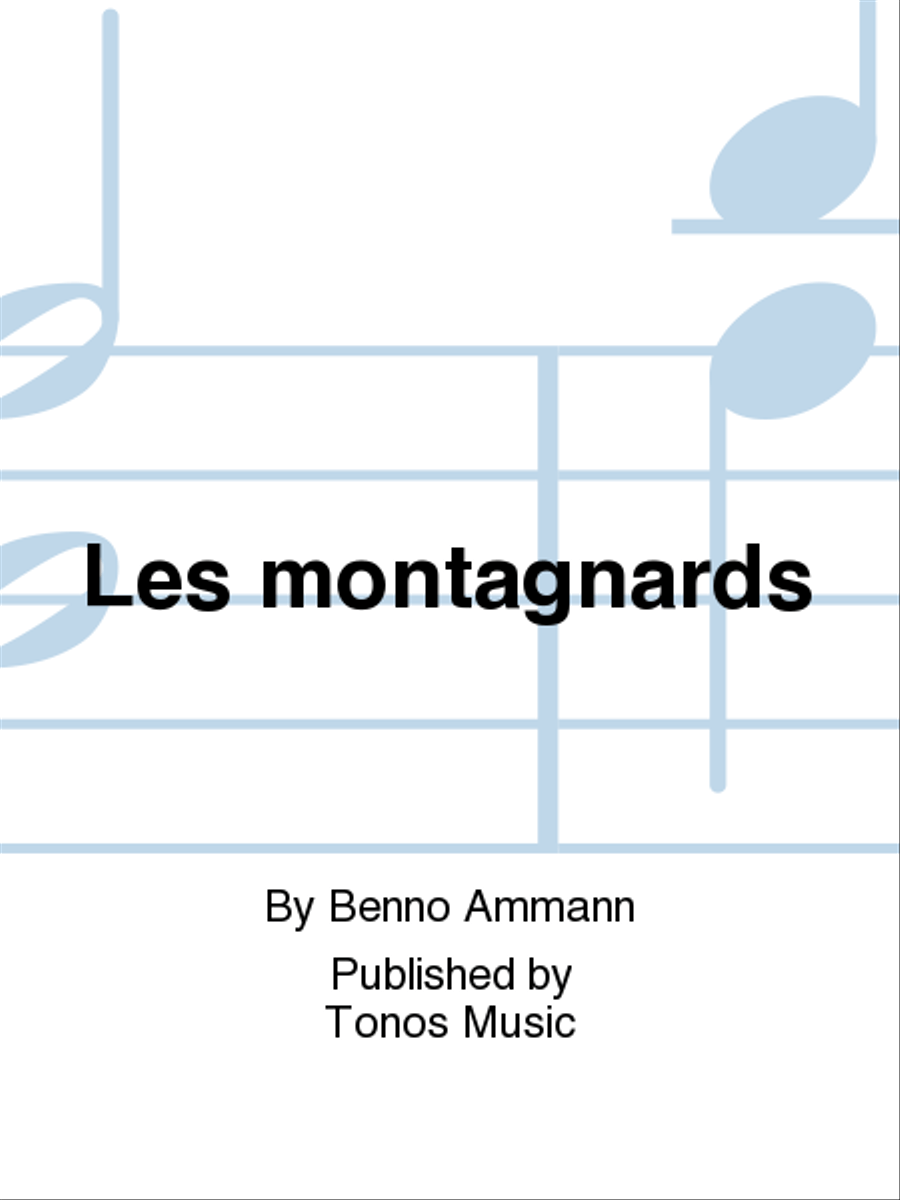 Les montagnards TTBB scores gallery preview page 1