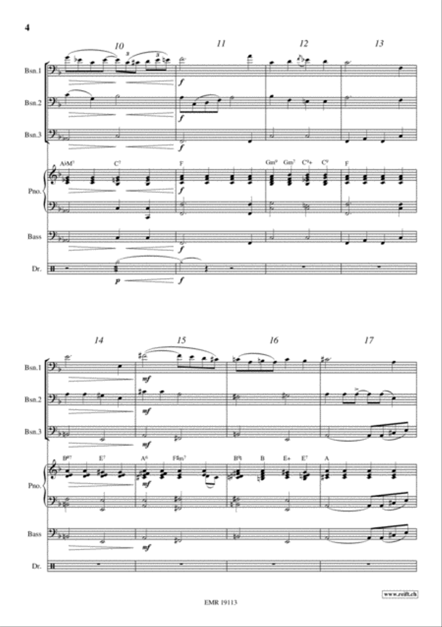 Bess, You Is My Woman Now Bassoon scores gallery preview page 4