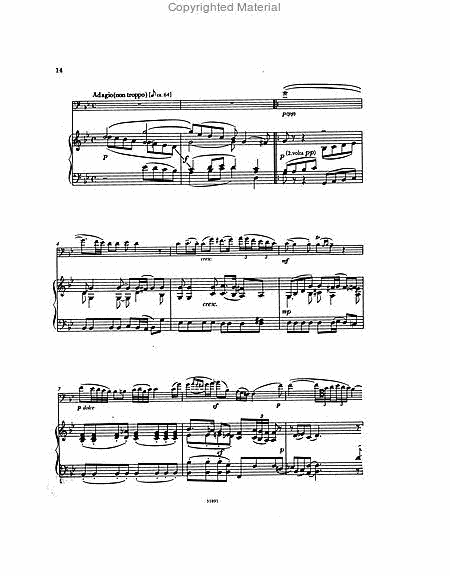Cello Concerto in B flat (Grützmacher Version) (Ed. for Cello & Pno.) [incl. CD] image number null