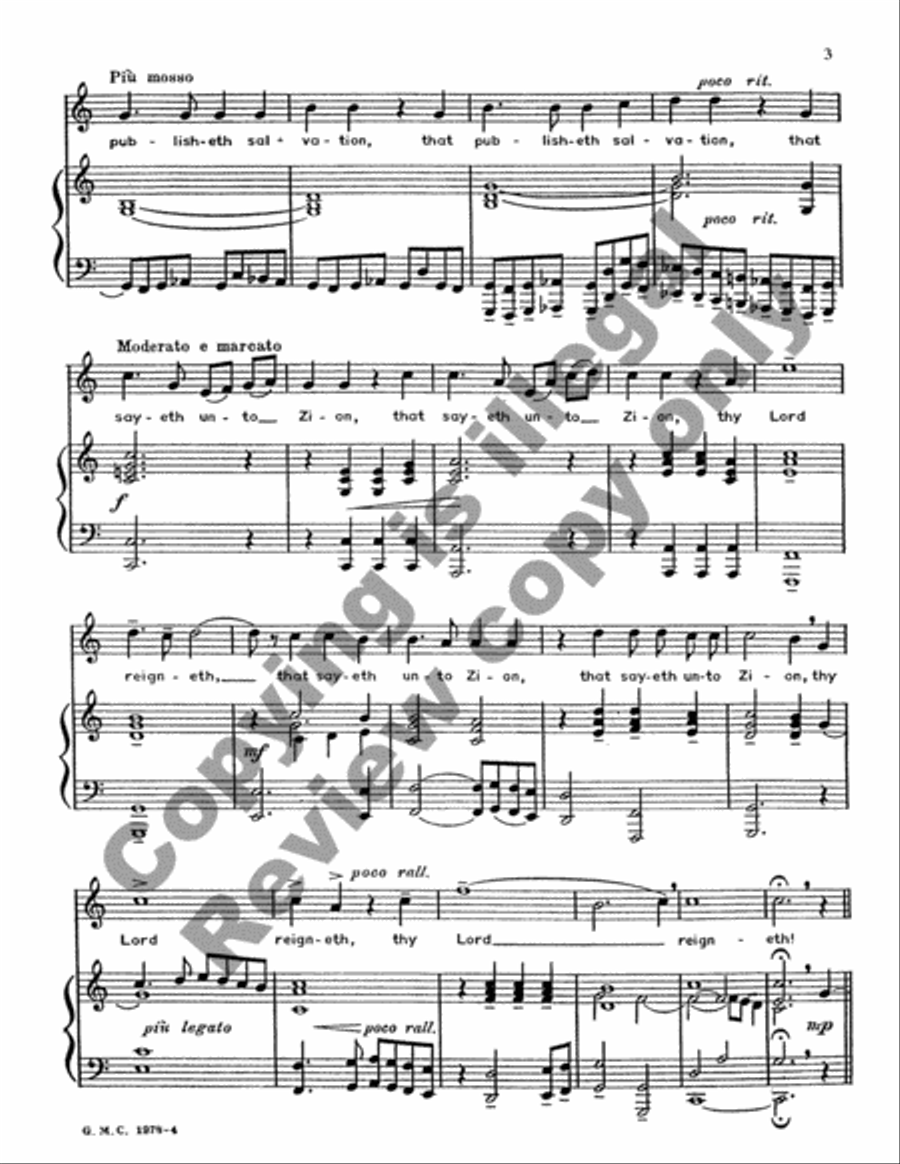 How Beautiful are the Feet Medium Voice scores gallery preview page 5