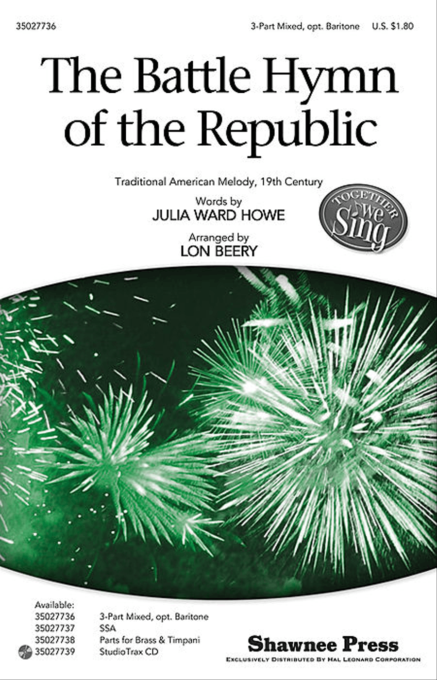 The Battle Hymn of the Republic Choir scores gallery preview page 1