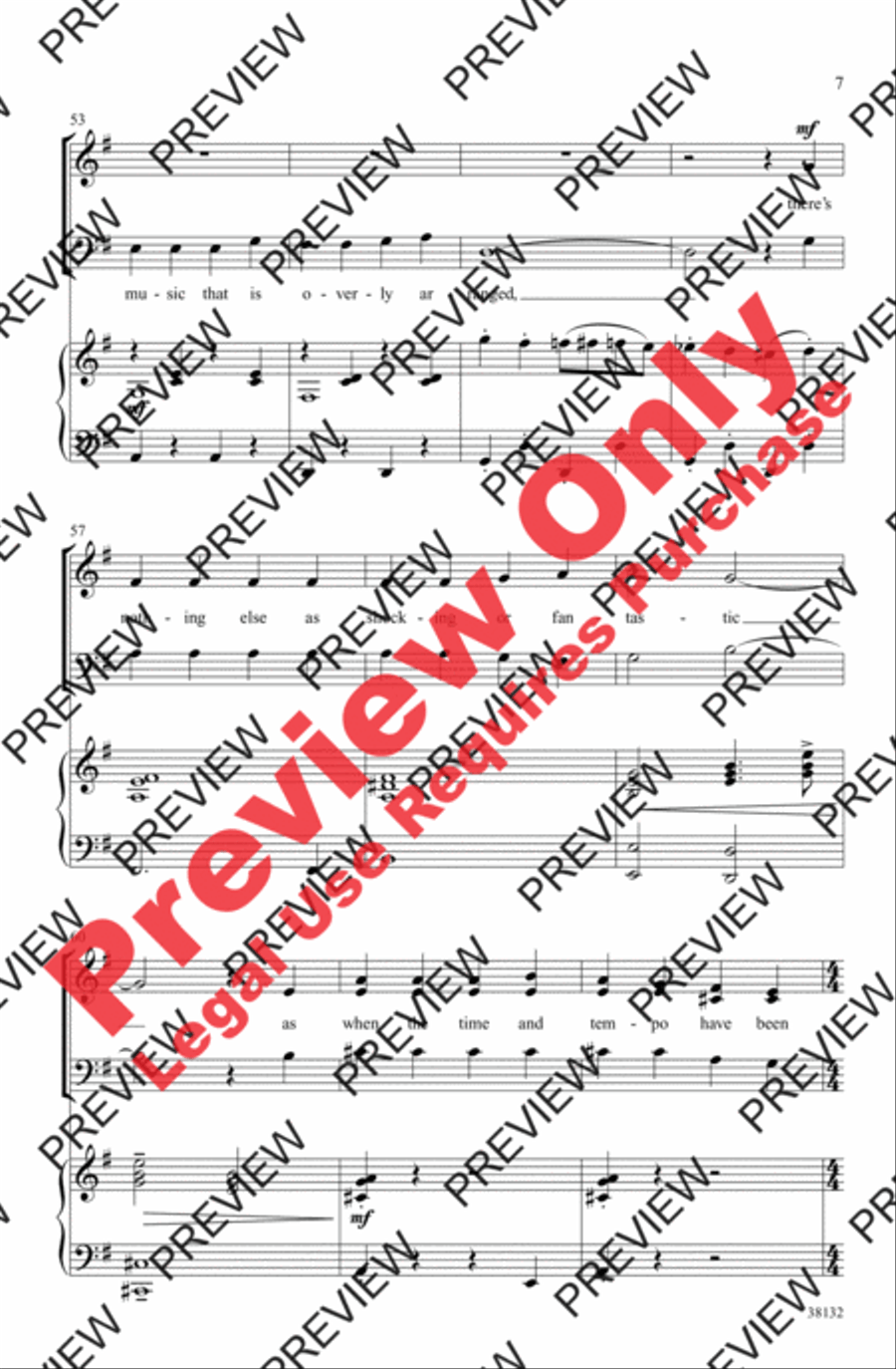 Give Me a Choral Medley! 3-Part scores gallery preview page 7