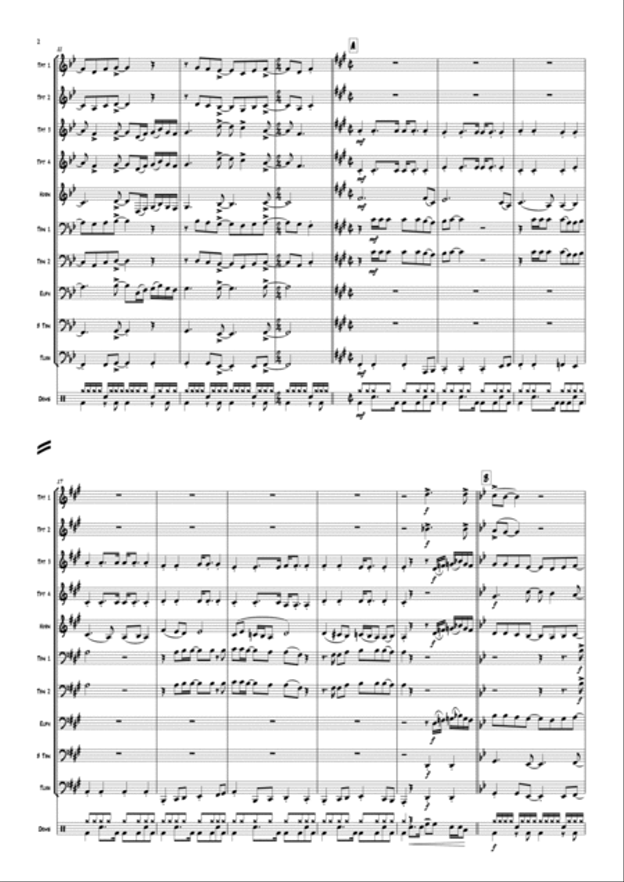 Layla Euphonium scores gallery preview page 4