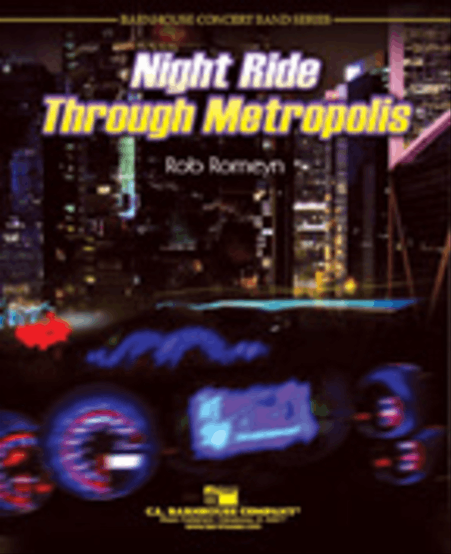 Night Ride Through Metropolis Concert Band scores gallery preview page 1