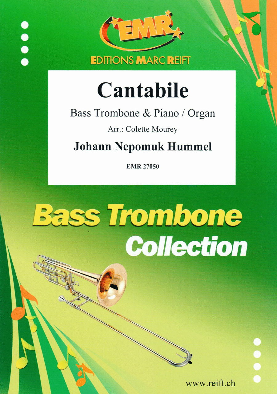 Cantabile Trombone scores gallery preview page 1